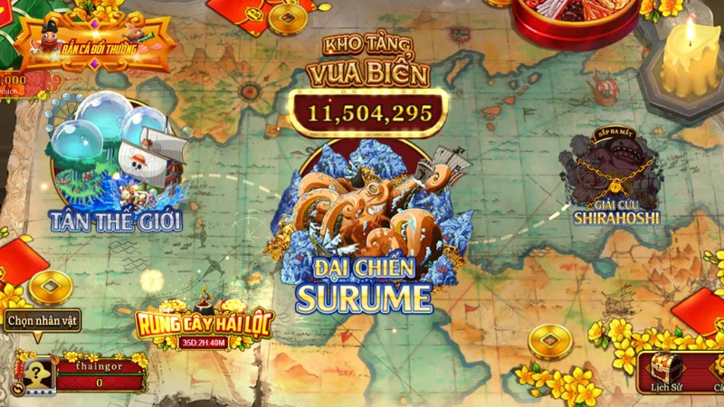 Hướng dẫn cách chơi bắn cá Đại Hải Trình DA88 cơ bản